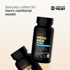 GNC Mega Men One Daily Multivitamin - 30 Tablets