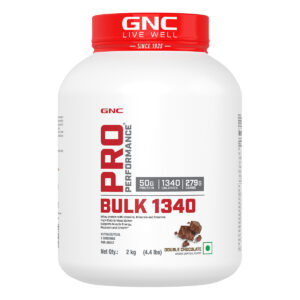 GNC Pro Performance Powder Bulk 1340 - 2 kg, Double Chocolate