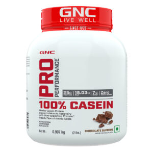 GNC Pro Performance 100% Casein Protein - 2 lb, Chocolate Supreme