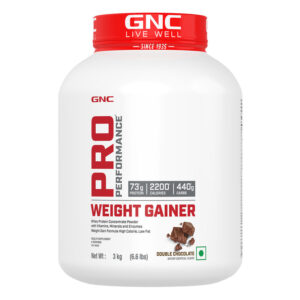 GNC Pro Performance Weight Gainer - 3 kg, Double Chocolate