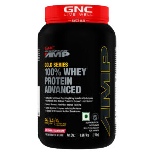 GNC AMP Gold Series 100% Whey Protein Advanced