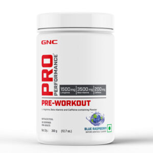 GNC Pro Performance Pre-Workout - 360 gm, Blue Raspberry