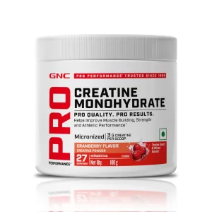 GNC Pro Performance Creatine Monohydrate - 100 gm, Cranberry