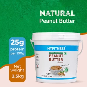 MYFITNESS Natural Peanut Butter