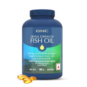 GNC Triple Strength Fish Oil - 60N