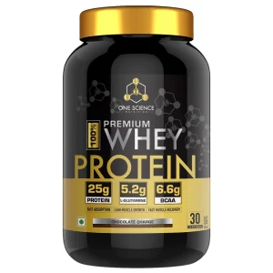One Science Premium Whey Protein - 910gm, Chocolate Charge