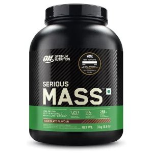 ON (Optimum Nutrition) Serious Mass - 3 kg, Chocolate