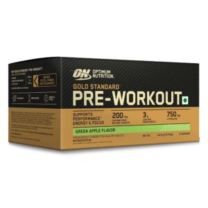 ON (Optimum Nutrition) Gold Standard Pre-Workout - 15 serving, Green Apple