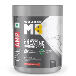 MuscleBlaze Creatine Monohydrate CreAMP - 280 gm, watermelon kool aid