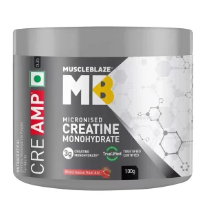 MuscleBlaze Creatine Monohydrate CreAMP - 100 gm, watermelon kool aid