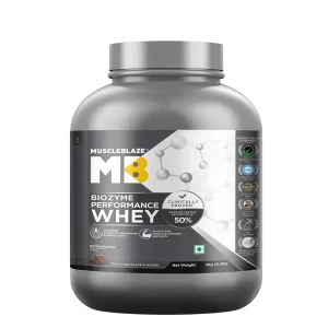 MuscleBlaze Biozyme Performance Whey - 2 kg, Rich Chocolate