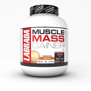 LABRADA Muscle mass gainer - 3 kg, Mocha