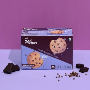 RITEBITE Max Protein Cookies - Pack 12, Choco Chips
