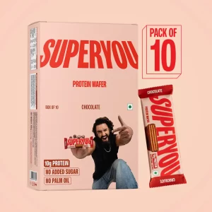 SUPERYOU Protein Wafer — Pack of 10 - Chocolate