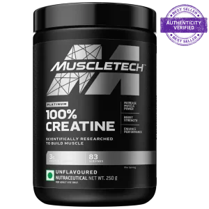 Muscletech™ Platinum 100% Creatine - 250 gm, Unflavoured