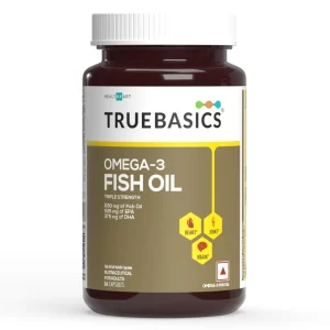 TrueBasics Fish Oil with 1150mg Omega-3 525mg EPA 375mg DHA