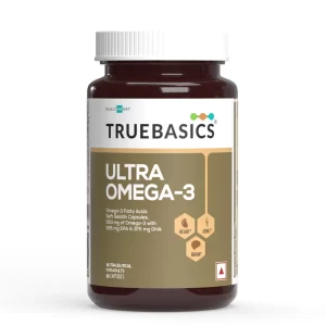 TrueBasics Ultra Omega-3 Fatty Acids (EPA 525 mg DHA 400 mg)