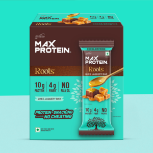 RiteBite Max Protein Roots – Cocoa Brownie Protein Bar - Pack 6
